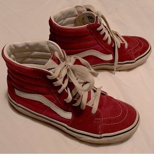 Vans High Top Kids Sk8-Hi Lace Up Shoes Size 2.5 Big Kids